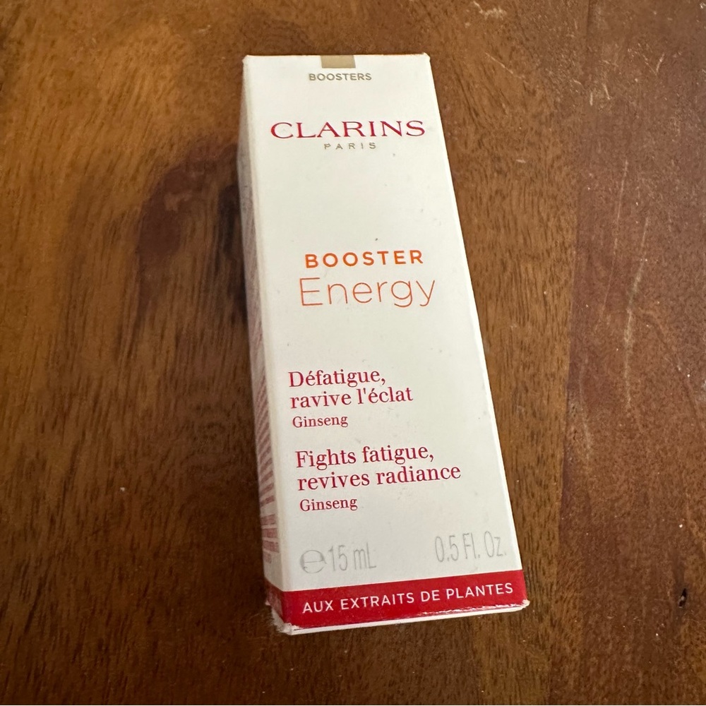 Clarins‎ Booster Energy Ginseng 15mL NEW